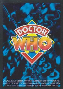 1996 Doctor Who #NNO Bendalypse Gas Back