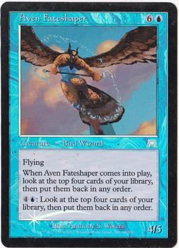 2002 Magic the Gathering Onslaught - Foil #69 Aven Fateshaper Front