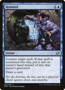 2015 Magic the Gathering Modern Masters 2015 #55 Remand Front