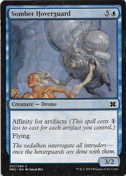 2015 Magic the Gathering Modern Masters 2015 #57 Somber Hoverguard Front