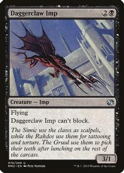 2015 Magic the Gathering Modern Masters 2015 #74 Daggerclaw Imp Front