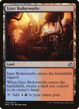 2015 Magic the Gathering Modern Masters 2015 #245 Izzet Boilerworks Front