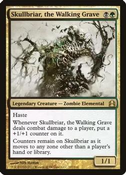 2011 Magic the Gathering Commander #227 Skullbriar, the Walking Grave Front