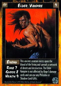 1995 Rage Limited #NNO Elder Vampire Front