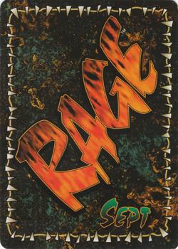 1995 Rage Limited #NNO Razor Claws Back