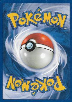 2000 Pokemon Gym Challenge 1st Edition #102/132 Chaos Gym Back