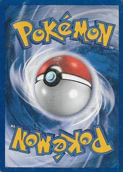 2000 Pokemon Neo Genesis 1st Edition #57/111 Cyndaquil Back