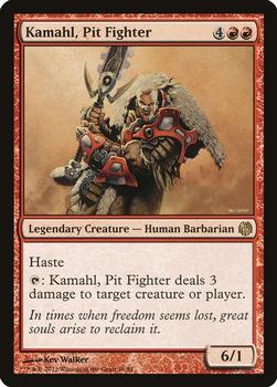 2013 Magic the Gathering Duel Decks: Heroes vs. Monsters #16 Kamahl, Pit Fighter Front