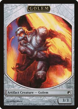 2010 Magic the Gathering Scars of Mirrodin - Tokens #6/9 Golem Front