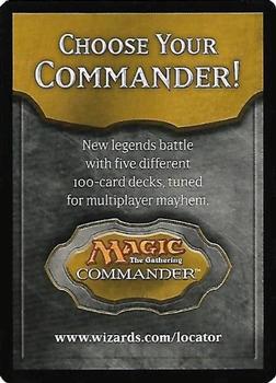 2011 Magic the Gathering 2012 Core Set - Tokens #2/7 Soldier Back
