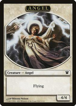 2011 Magic the Gathering Innistrad - Tokens #1/12 Angel Front