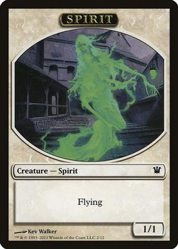 2011 Magic the Gathering Innistrad - Tokens #2/12 Spirit Front
