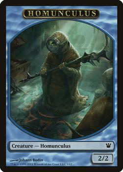 2011 Magic the Gathering Innistrad - Tokens #3/12 Homunculus Front