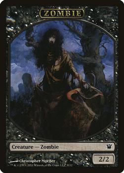2011 Magic the Gathering Innistrad - Tokens #8/12 Zombie Front