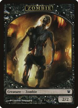 2011 Magic the Gathering Innistrad - Tokens #9/12 Zombie Front