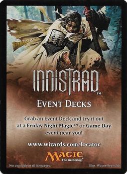 2011 Magic the Gathering Innistrad - Tokens #11/12 Spider Back
