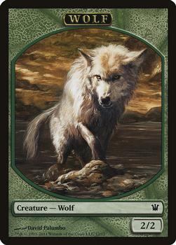 2011 Magic the Gathering Innistrad - Tokens #12/12 Wolf Front