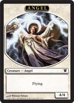 2011 Magic the Gathering Innistrad - Tokens #1/12 Angel Front