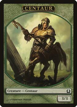 2012 Magic the Gathering Return to Ravnica - Tokens #7/12 Centaur Front