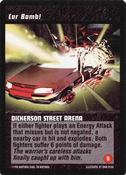 1996 Topps Killer Instinct #NNO Car Bomb Front