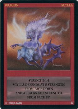 1995 U.S. Games Wyvern Premiere Limited #23 Scylla Front