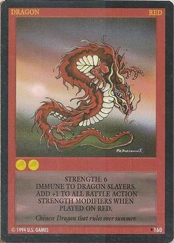 1995 U.S. Games Wyvern Limited #160 Red Front