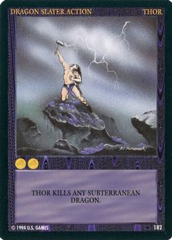 1995 U.S. Games Wyvern Limited #182 Thor Front