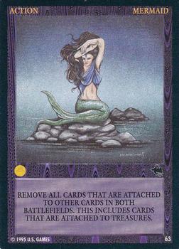 1995 U.S. Games Wyvern Phoenix #63 Mermaid Front