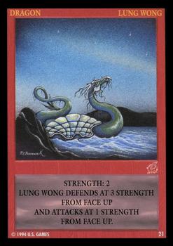 1997 Wyvern: Kingdom Unlimited #21 Lung Wong Front