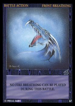 1997 Wyvern: Kingdom Unlimited #67 Frost Breathing Front