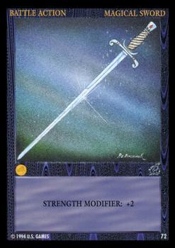 1997 Wyvern: Kingdom Unlimited #72 Magical Sword Front