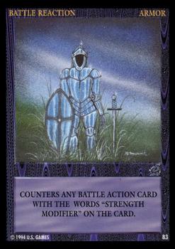 1997 Wyvern: Kingdom Unlimited #83 Armor Front