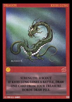 1997 Wyvern: Kingdom Unlimited #100 Kioh-Lung Front