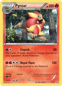 2013-17 Pokemon XY Promos #XY26 Pyroar Front