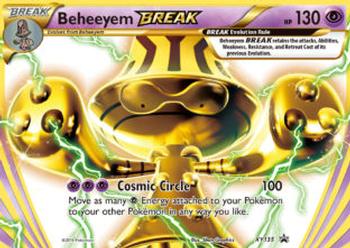 2013-17 Pokemon XY Promos #XY135 Beheeyem BREAK Front
