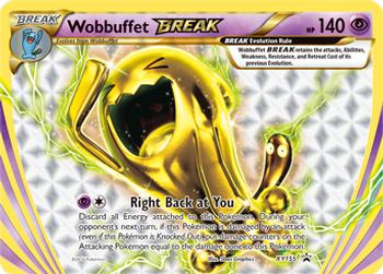 2013-17 Pokemon XY Promos #XY155 Wobbuffet BREAK Front