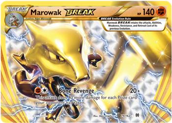 2015 Pokemon XY BREAKthrough #79/162 Marowak Front
