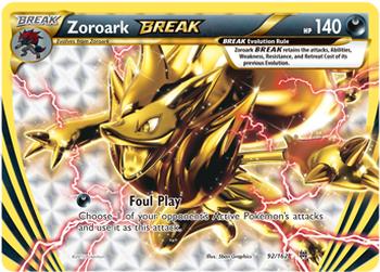 2015 Pokemon XY BREAKthrough #92/162 Zoroark Front
