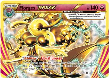 2015 Pokemon XY BREAKthrough #104/162 Florges Front