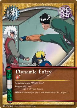 2007 Naruto Series 5: Dream Legacy #DLJ-174 Dynamic Entry Front