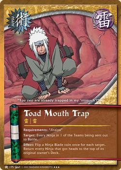 2007 Naruto Series 5: Dream Legacy #DLJ-175 Toad Mouth Trap Front