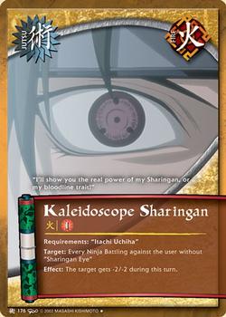 2007 Naruto Series 5: Dream Legacy #DLJ-176 Kaleidoscope Sharingan Front