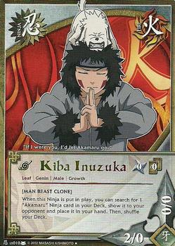 2007 Naruto Series 6: Eternal Rivalry #ERN-US010 Kiba Inuzuka Front