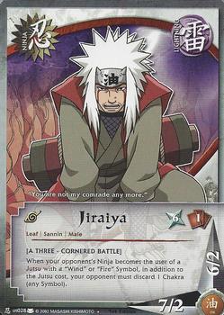 2007 Naruto Series 6: Eternal Rivalry - 1st Edition #ERN-US028 Jiraiya Front