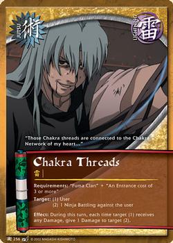 2008 Naruto Series 8: Battle of Destiny #BODJ-256 Chakra Threads Front