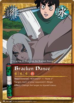 2008 Naruto Series 8: Battle of Destiny #BODJ-264 Bracken Dance Front