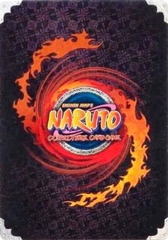 2008 Naruto Series 9: The Chosen #TCJ-006 8 Trigram Divination Seal Spell Formula Back