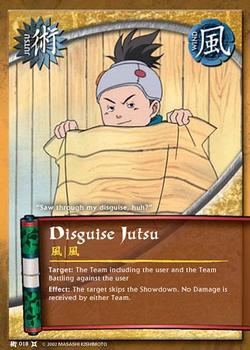 2008 Naruto Series 9: The Chosen #TCJ-018 Disguise Jutsu Front