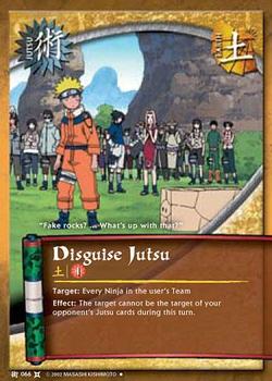 2008 Naruto Series 9: The Chosen #TCJ-066 Disguise Jutsu Front