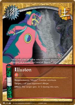 2008 Naruto Series 10: Lineage of the Legends #LOLJ-274 Illusion Front